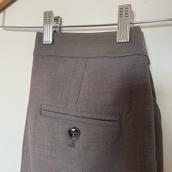 Brown Retro Low-Waist Pants - Picture 4 of 4